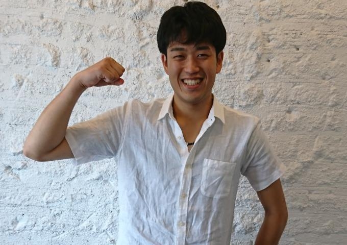 新インターン生の 亀岡 洸太 です。