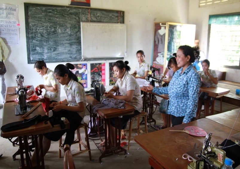 「訓練生が持続的に収入を得られるよう、自分自身もスキルアップしたい」