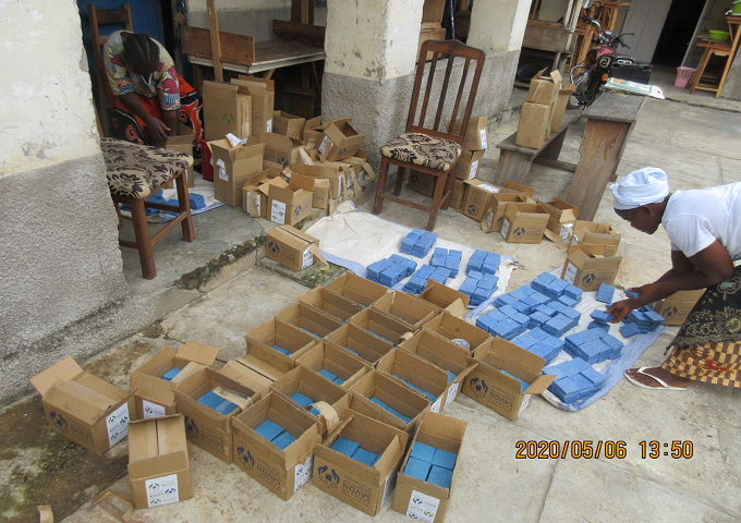 石鹸づくりで生計支援スタート！【緊急支援プロジェクト】