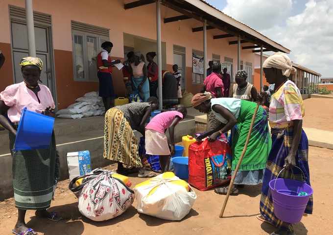 南スーダン難民の方たちへの生活支援