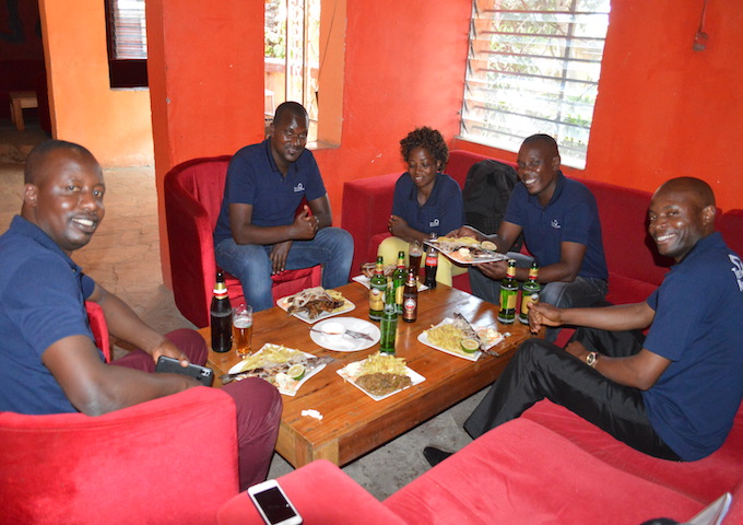 【ブルンジ】ブルンジ事務所で祝う、創設20周年