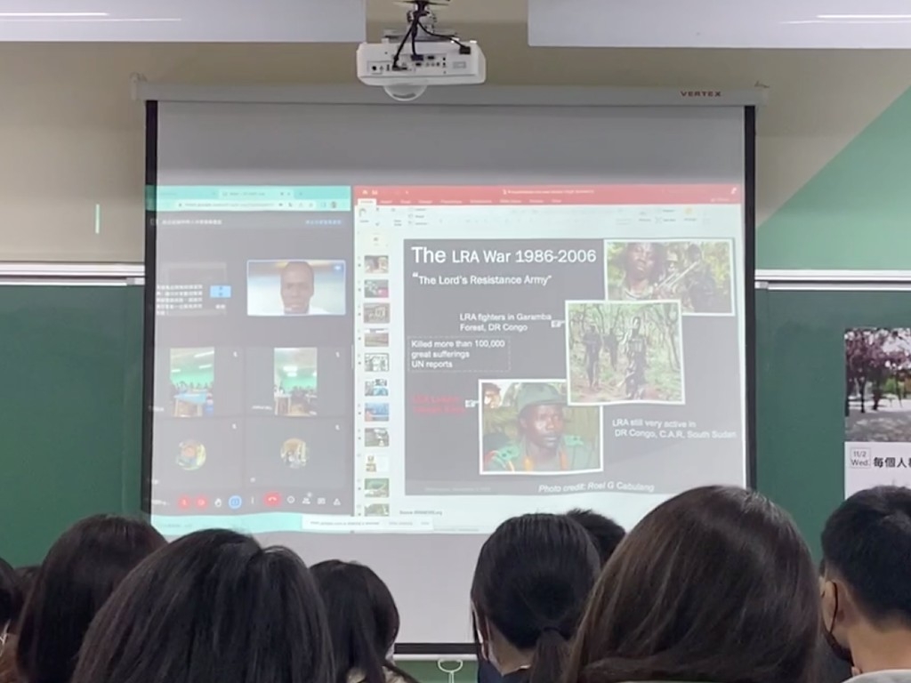 ◼︎初の現地高校での授業