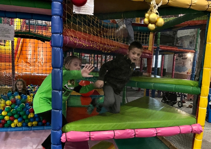 ◼︎子どもたちにレクリエーション