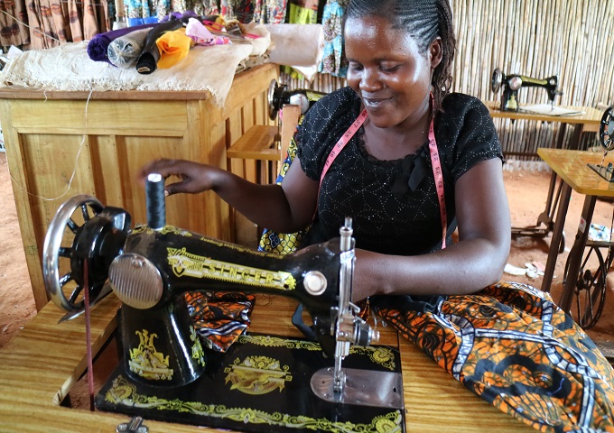 彼女が彼女自身を変えた。